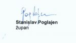 podpis župana